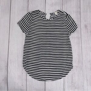 H&M Black & White Striped Women’s Blouse - Size 4